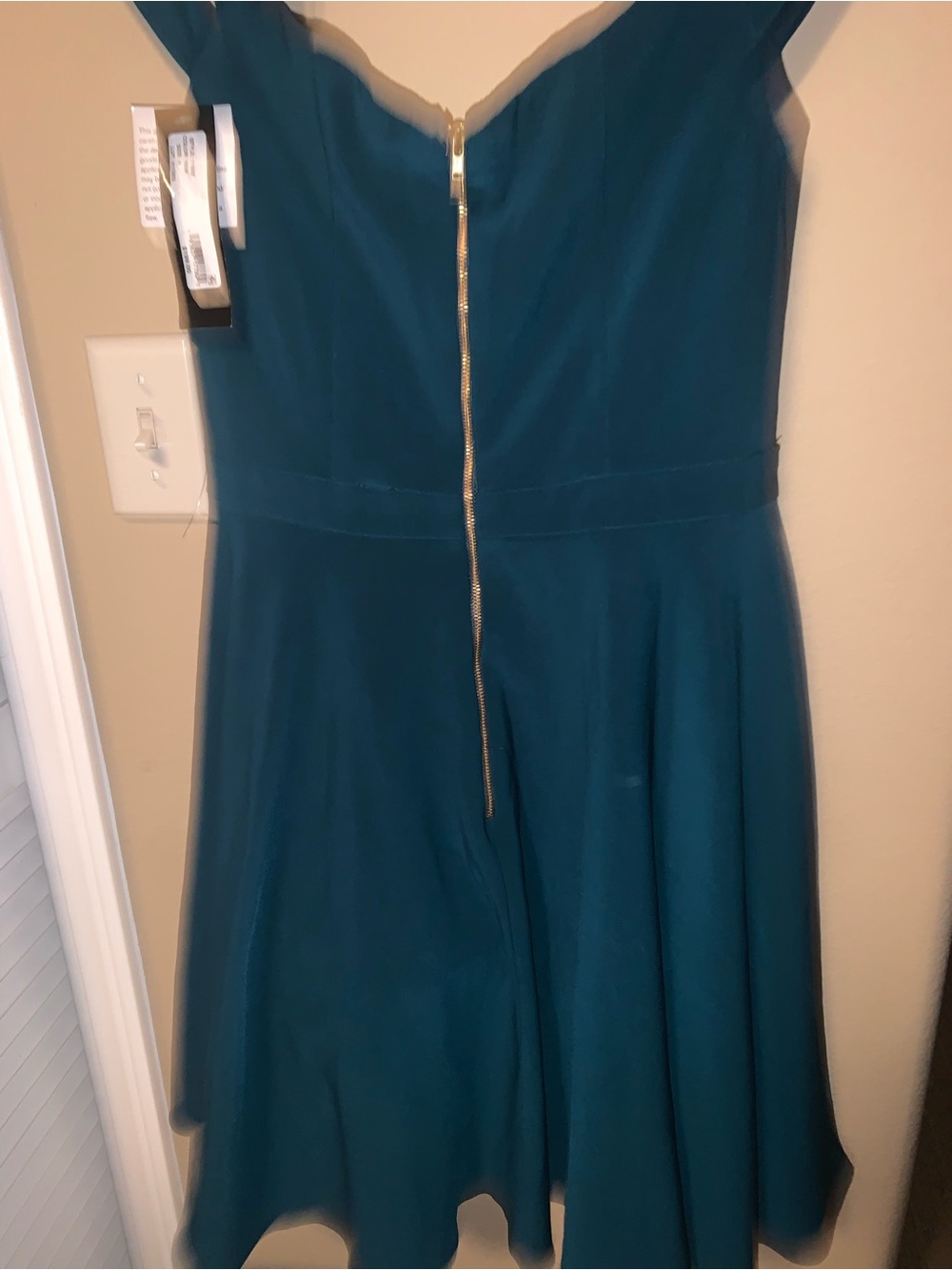 Xscape deep forest green women’s dress size 4